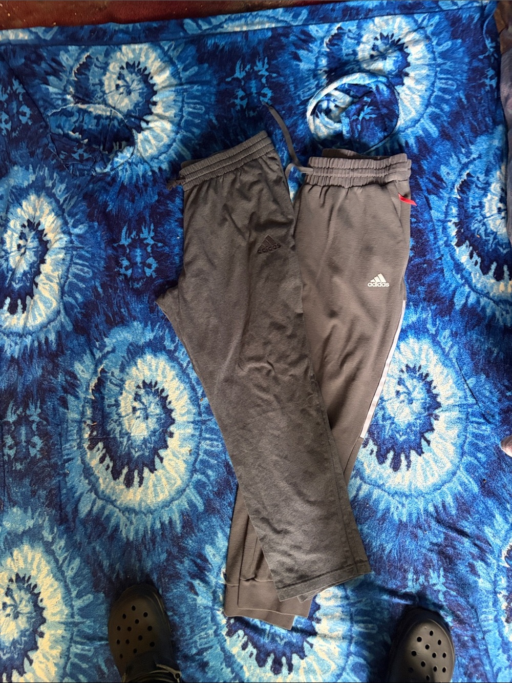 Adidas Gray Sweatpants (Duo Set)